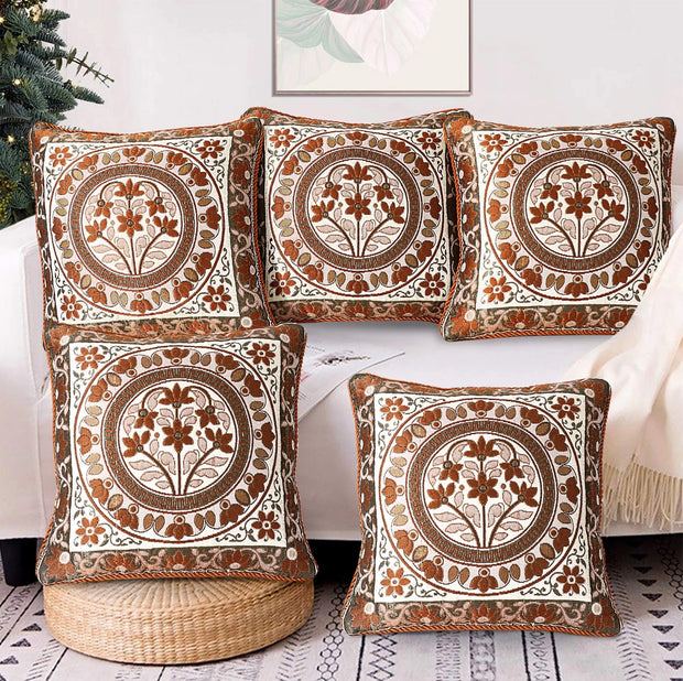 Exotic Velvet Cushion Cover Set - 5pcs - ECC42