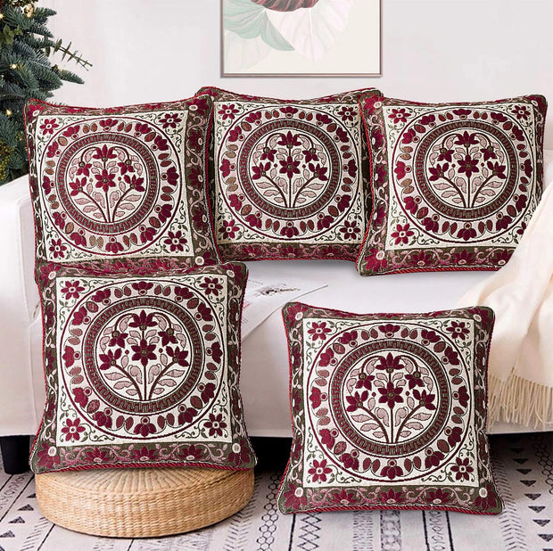 Exotic Velvet Cushion Cover Set - 5pcs - ECC48