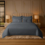 Wremy Comforter Set - 8pcs - Grey - WCS02