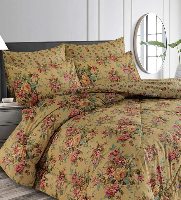 Loyta Winter Quilt Set - Razai Set - 6pcs - CQS88