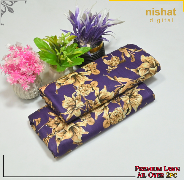 Premium Digital Lawn - 2pcs - WPL04